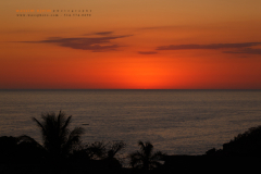 Sunset at the Pacific Ocean