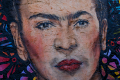 Frida Kahla wall-painting in Mexico
