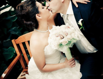 Jewish Wedding couple in Montreal