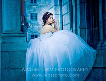 Asian bride - Wedding dress