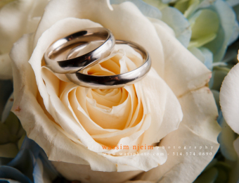 Wedding rings shot
