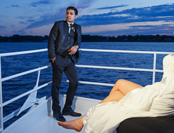 Lebanese wedding couple