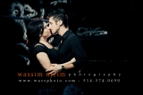 Couple kissing casual session