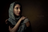 Model Studio Photo Veil dramatic