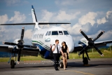Engagement session airport Montreal