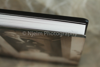 High end wedding album
