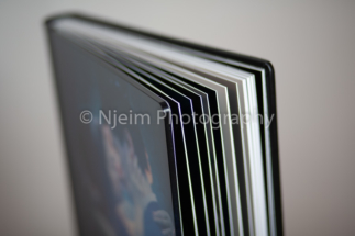 Thickness of thick papers inside a flushmount italian digital album