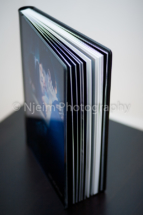 Flushmount thick pages wedding album
